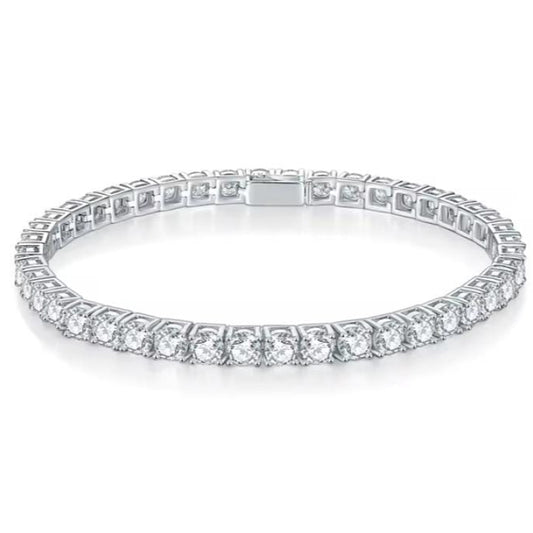 Tennis Bracelet - Silver