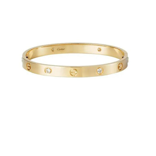 Love Bracelet - Gold Toned